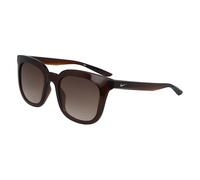 Nike Woman NIKE MYRIAD EV1153 222 Sunglasses Plastic Brown Brown Squared Shaded