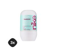 Nike Woman Sparkling Day ROLL-ON Antimarks 3x50ml For Sensitive Skin