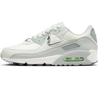 Nike Women air max 90 se Sneaker, Sail Metallic Silver Sea Glass, 4.5 UK
