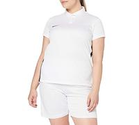 Nike Women Dri-Fit Academy 18 Short Sleeve Polo - White/Black/Black, Small