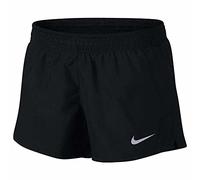 Nike Women Dry 10K 2 Shorts - Black/Black/Black/Wolf Grey, Large
