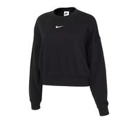 NIKE Women Essential Crew Fleece Oversized Sweatshirt Size SMALL - DJ7665-010