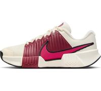 Nike Women Gp Challenge Pro Damen-tennisschuh für Hartplätze Tennis Shoe, Pale Ivory Rush Pink Sail Team Red, 8 UK