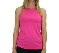 NIKE Women Tanktop All Over Mesh Women's Tanktop - Laser Fuchsia/Black, Large
