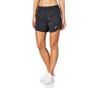 Nike Women Tempo Lx 5" Shorts - Black/Anthracite/Reflective Silver, X-Large