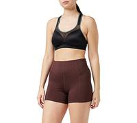 Nike Women W NK DRY VINYASA Shorts - El Dorado/Black, Large