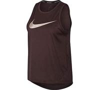 Nike Women W NK MILER HBR1 Tank - El Dorado/Reflective Silver, Large