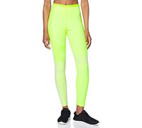 Nike Women W NK RN TCH PCK KNIT Pants - Volt/Light Cream/Black/Reflective, Large