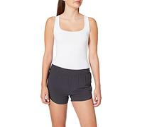 Nike Women W NK RUN TCH PCK TEMPO Shorts - Oil Grey/Reflect Black, Medium