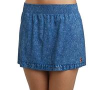 NIKE Women W Nkct Dry Slam Skirt Pr Mb Nt Skirt - Indigo Force/White, Medium