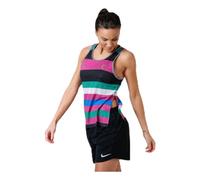 NIKE Women W NKCT DRY TANK PR MB NT Tank Top - Active Fuchsia/Black/White, Medium