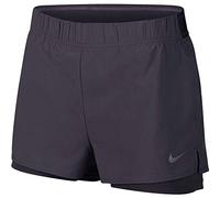 Nike Women W Nkct Flex Short Sport Shorts - Gridiron/(Gridiron), X-Large