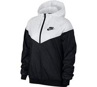 Nike Women W NSW WR W NSW WR Jacket, Black (Black/White-010), Medium
