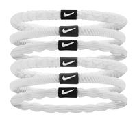 Nike Women's 2024 Flex Hair Ties (Pack of 6) in White Nike White One Size