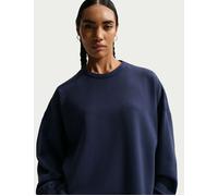 Nike Women's 24.7 ImpossiblySoft Dri-FIT Oversized Top - Midnight Navy/Dark Obsidian - Blue - Size: Small