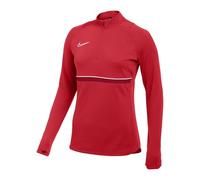 Nike Women's Academy 21 Drill Top Training Sweatshirt, womens, CV2653-657, University Red/White/Gym Red/White, XS