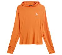 Nike Women's ACG Trail UV Hooded Mid Layer Fleece Safety Orange/Summit White