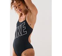 Nike Swim Hydrastrong Multi Graphic Swimsuit Intense Black Women - 38