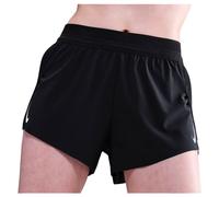 Nike - Women's AeroSwift Dri-FIT ADV Mid-Rise 3'' - Running shorts size L, black