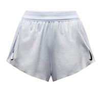 Nike AeroSwift Women's Dri-FIT ADV Mid-Rise 7.5cm (approx.) Brief-Lined Running Shorts - White - Polyester/Elastane XS (UK 4-6)