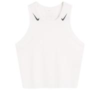 Nike AeroSwift Women's Dri-FIT ADV Cropped Running Tank Top - White - Polyester/Elastane XL (UK 20-22)
