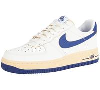 NIKE Women's Air Force 1 '07 Sneaker, Sail Deep Royal Blue Pale Vanilla, 6.5 UK
