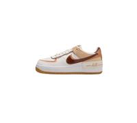 NIKE Womens Air Force 1 Shadow Sneaker, Sail Flax Sesame Brown, 3.5 UK