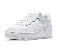 NIKE Womens Air Force 1 Shadow Sneaker, White, 5.5 UK