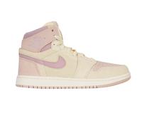 Nike Womens Air Jordan 1 Beige Trainers Leather - Size UK 9