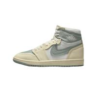 Nike Women's Air Jordan 1 High 'Method of Make' Sneaker, Legend Sand/Sail/Muslin/Jade Smoke, 4.5 UK