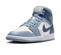 Nike Women's Air Jordan 1 Mid Shoes Sneaker, Sail/Diffused Blue/Blue Grey, 4.5 UK