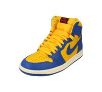 Nike Womens Air Jordan 1 Retro Hi Og Trainers Yellow - Size UK 4.5