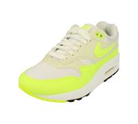 Nike DZ2628-100 Air Max 1 '87 Women White-Volt-SEA Glass-Black UK 7