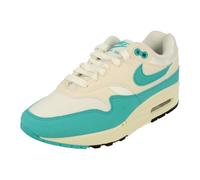 NIKE Womens Air Max 1 Trainers DZ2628 Sneakers Shoes (UK 6 US 8.5 EU 40, White Dusty Cactus Phantom 107)