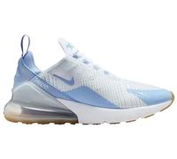 Nike Women's Air Max 270 Sneakers, White/Blue/Tan, 9