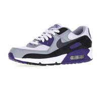 NIKE Women's Air Max 90 Sneaker, White Iron Grey Black Wolf Grey, 6.5 UK