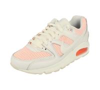 Nike Womens Air Max Command Trainers White Textile - Size UK 5