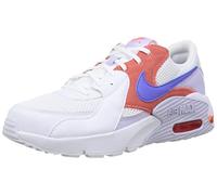 NIKE Women's Air Max Excee Gymnastics Shoes, White Sapphire Pure Violet Magic Ember, 4.5 UK