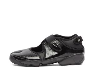 Nike Women's Air Rift Se Sneaker Black/Metallic Silver UK 4.5