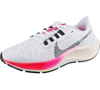 NIKE Women's Air Zoom Pegasus 38 Running Shoe, White/Black-Football Grey-Pink Blast, 8.5 UK