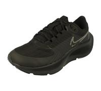 NIKE Women's W Air Zoom Pegasus 38 Shield Sneaker, Black Mtlc Dk Grey Med Ash Night Forest Dk Smoke Grey, 4.5 UK