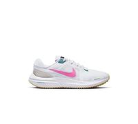NIKE Women's Air Zoom Vomero 16 Sneaker, White Pink Spell Noise Aqua Wheat Gold, 6 UK
