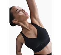 Nike Women's Alate Medium Support Longline Sports Bra - Black/Cool Grey - Size: S A-C