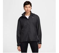 Nike Women's Black Heathered Fast Repel Jacket - Windproof Running Essential