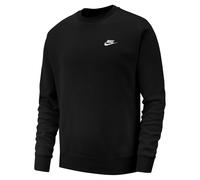 NIKE Womens Black NSW Fleece Crew Sweatshirt UK 14 Large BNWT