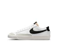 Nike Women's Blazer Low '77 Sneaker, White/Black-Sail-White, 4