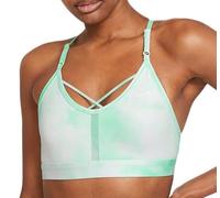 Nike Womens Bra M Green Indy Dri Fit Light Support Training Fitness CZ7648-342