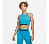 Nike Women's Buckle Crop Tank Top Gym Training (Teal ) UK size 10 (Small) RRP£40