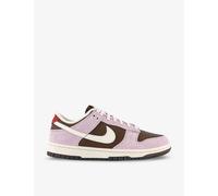 Nike Womens Cacao Wow Pale Ivorypink Dunk Low Panelled Suede and Leather Low-top Trainers Eur 40 / 7 Uk Women