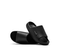 Nike Womens Calm 2.0 Slides, Black/Black-Black, Size 3.5, Women Black/Black-Black